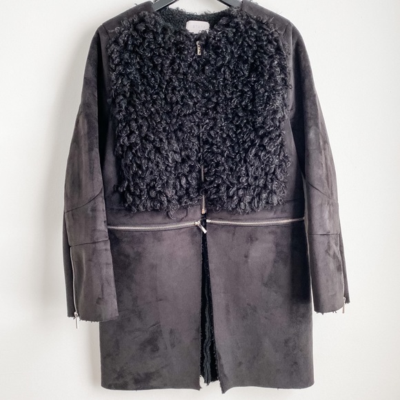 1.STATE Convertible Faux Shearling Jacket! - Picture 4 of 5